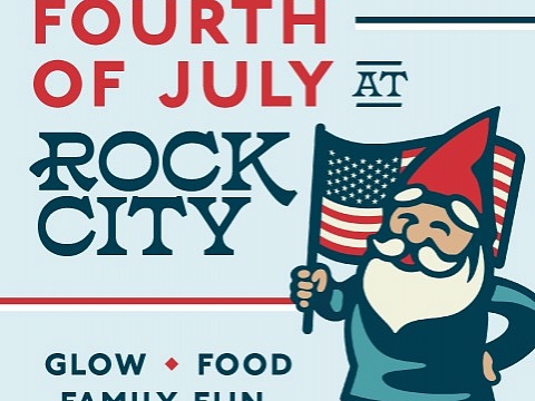 Image: Red, White, & Wonder at Rock City